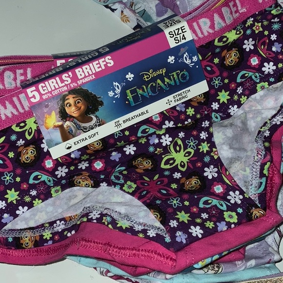 Girls, briefs five pack - Picture 3 of 4